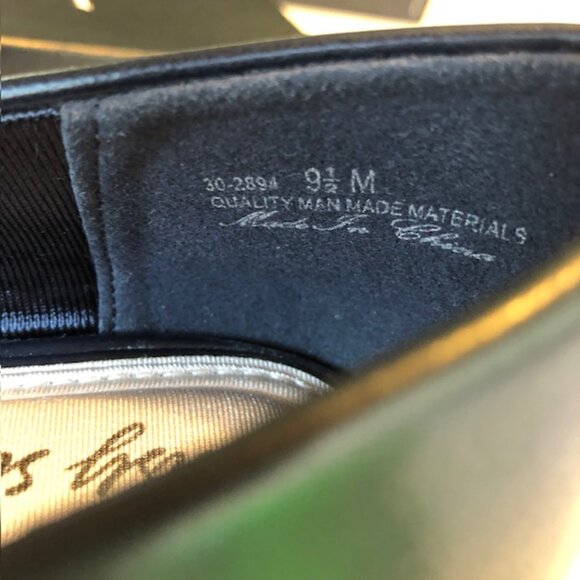 Navy Blue Pumps Easy Street 9.5M Career 2" Block Heel Style - Picture 9 of 10